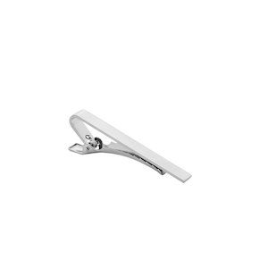 Products: Tie Clip Matte Nickel - Nelson Tailors Menswear
