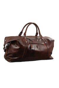 Pierre Cardin Leather overnight Bag - Nelson Tailors Menswear