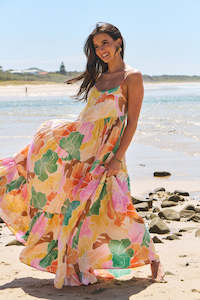 Dress: Winona Strappy Maxi - Tallulah