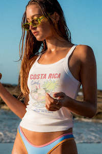 Costa Rica Tank - White