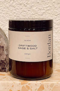 Candles: Driftwood, Sage & Salt - Small