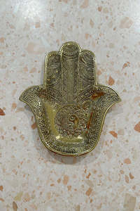 The Luck Dish Ying Yang - Gold Brass