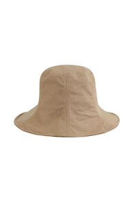 Headwear: Everyday Linen Bucket Hat – Taupe