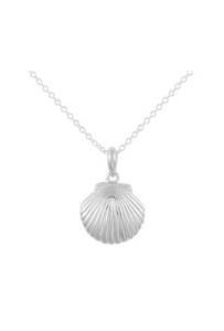 Necklaces: Seashell Locket - Silver