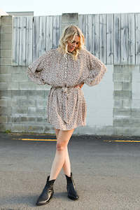 Sunday Tunic - Baby Leopard
