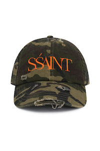 Headwear: SŚAINT Camo Dad Cap