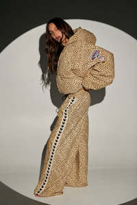 Pants: The Raving Heart Pants - Drill Leopard