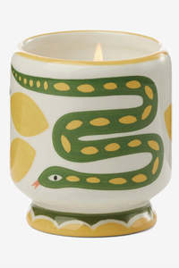 Paddywax A Dopo Snake Ceramic Candle - Wild Lemongrass