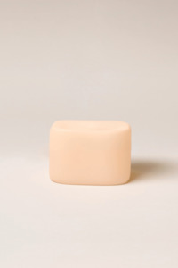 Incense: Frosted Cube Holder - Peach