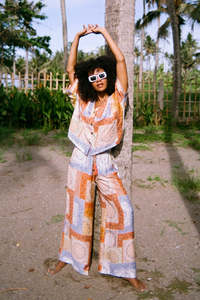 Products: Safari Paperbag Pant - Paisley Patchwork