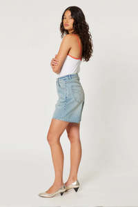 Super Mirage Denim Shorts - Devon