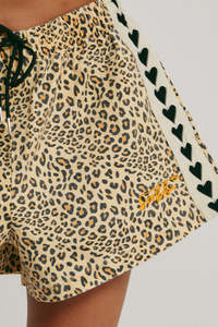 Shorts: The Mini Hearts Shorts - Drill Leopard