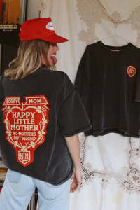 Sorry Mom Tee - Vintage Wash