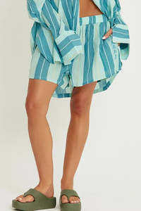 The Boxer Short - Pop Stripe Blue