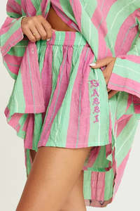 Shorts: The Boxer Short - Pop Stripe Green