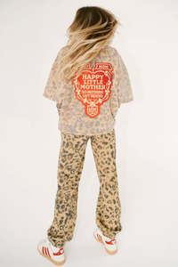 Tees: Sorry Mom Tee - Leopard
