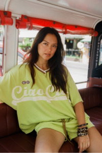 Enzo Ciao Ciao Sports Jersey - Lime