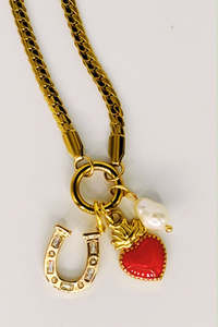 Necklaces: Lucky Love Charm Necklace