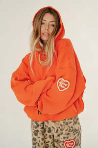 Sorry Mom Hoodie - Vintage Red