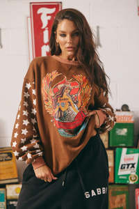 The Dream Big Brenda Diego Jumper - Rich Clay