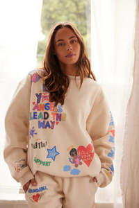 Angel Numbers Cloud Crewneck