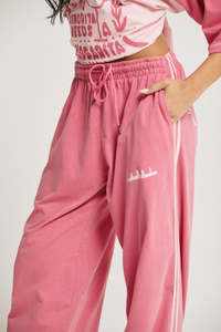 Pants: The Chido Pants - Pink Margie