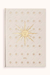 Books: Dreamy Moons Gratitude Journal - White