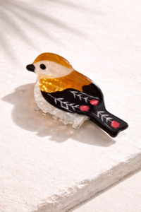 Chestnut Sparrow Hair Claw Clip