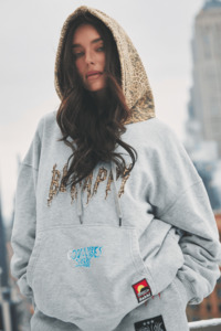 Be Happy Leopard Hoodie