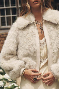 The Brooklyn Flea Bomber Jacket - Frost