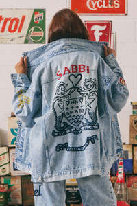 Mermaid Racing Denim Jacket