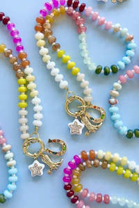 Necklaces: Ride ‘Em Cowgirl Necklace - Multi Stone