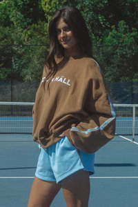 Knitwear: CDC X Hall Cloud Sweater - Mocha