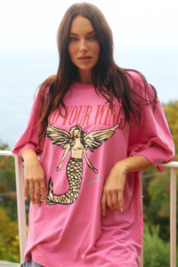 Tees: Find Your Wings Tee - Pink