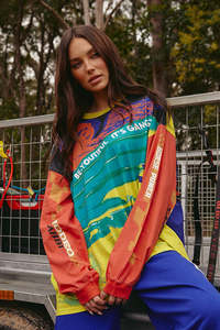It's Gangster Long Sleeve Tee - Multicolour