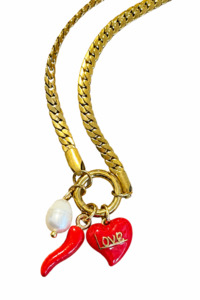 Love Chilli Charm Necklace