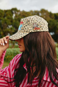 Products: Leopard Champagne Tattoo Cap