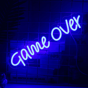 Products: Game Over Neon Sign Neon Hub NZ