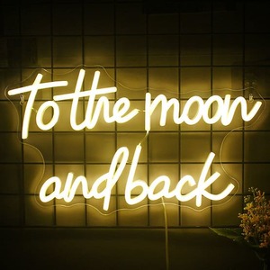 Products: To The Moon & Back Neon Sign Neon Hub NZ