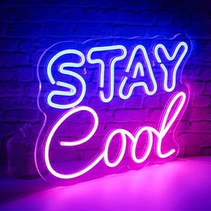 Products: Stay Cool Neon Sign Neon Hub NZ