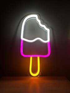 Home Decor Neon Signs: Ice Cream - LED Neon Sign