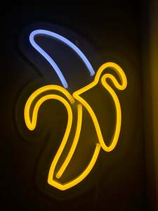 Business Neon Signs: Banana - LED Neon Sign