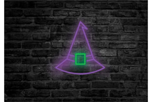 Witch Hat - LED Neon Sign for your home or workplace