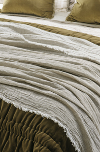 Bianca Lorenne Leggera Thyme Throw-Blanket