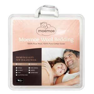 MoeMoe 100% NZ Wool Underlay-Mattress Topper 500gsm