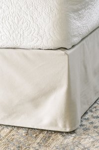 Products: Bianca Lorenne - Heavy Cotton Drill Valance - Oatmeal