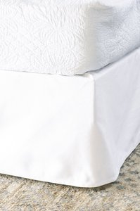 Bianca Lorenne - Heavy Cotton Drill Valance - White