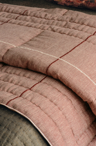 Bianca Lorenne Tobiishi Dusky Merlot Comforter Matching Eurocases Optional