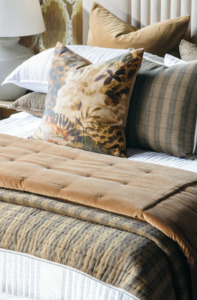 Bianca Lorenne Riga Cedar Comforter Luxury Velvet Comforter NZ