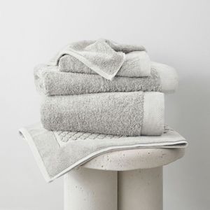 Baksana Bamboo Towels Silver